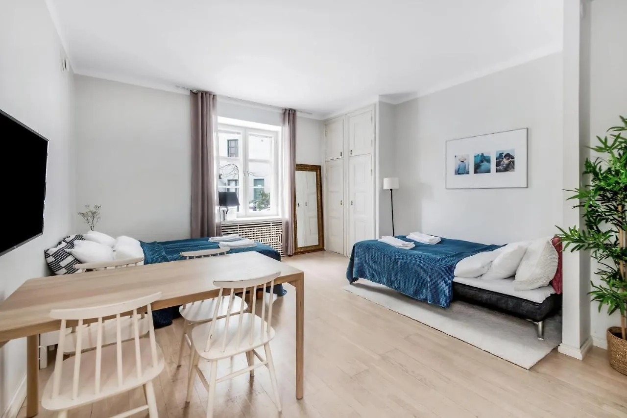 Wehost Modern Scandinavian Studio In Trendy Kallio Helsinki Apartment