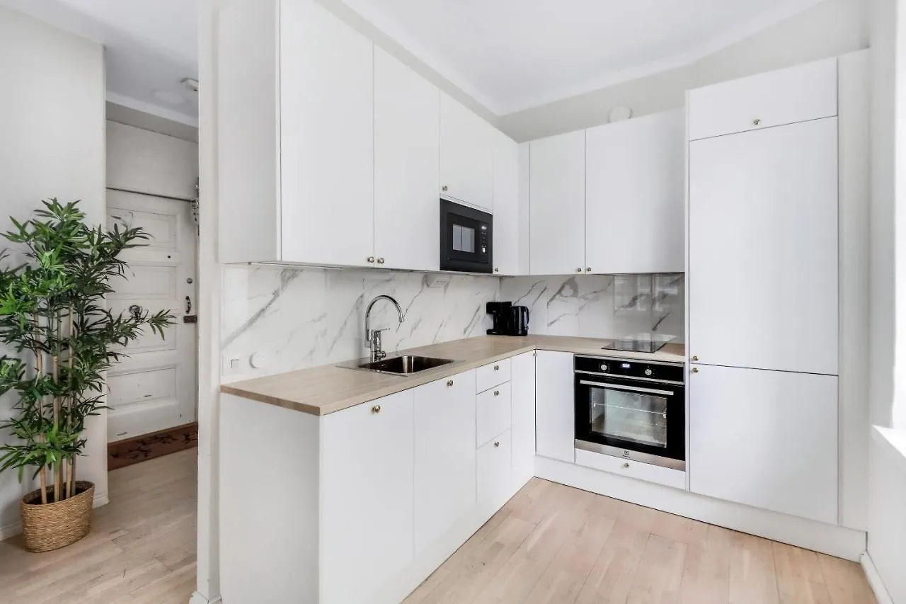 Wehost Modern Scandinavian Studio In Trendy Kallio Helsinki Apartment